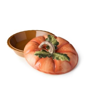 Harvest Fields 3-D Pumpkin Covered Pie Carrier