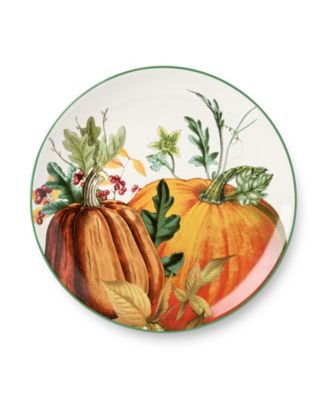 Harvest Fields Dinner Plates, Set of 4