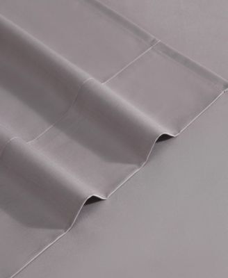 Solid 800 Thread Count Cotton Sateen 4 Piece Sheet Set, King