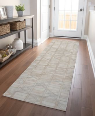 Bozeman Washable BM4 2'3''x7'6'' Runner Area Rug