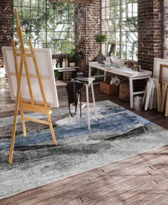 Boca Washable BO6 5'x7'6'' Area Rug