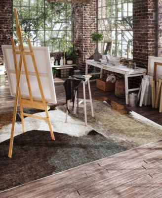 Boca Washable BO7 5'x7'6'' Area Rug