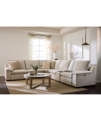 Borsi 3-Pc. Sofa Sectional with 3 Power Recliners, Exclusive at Macy's