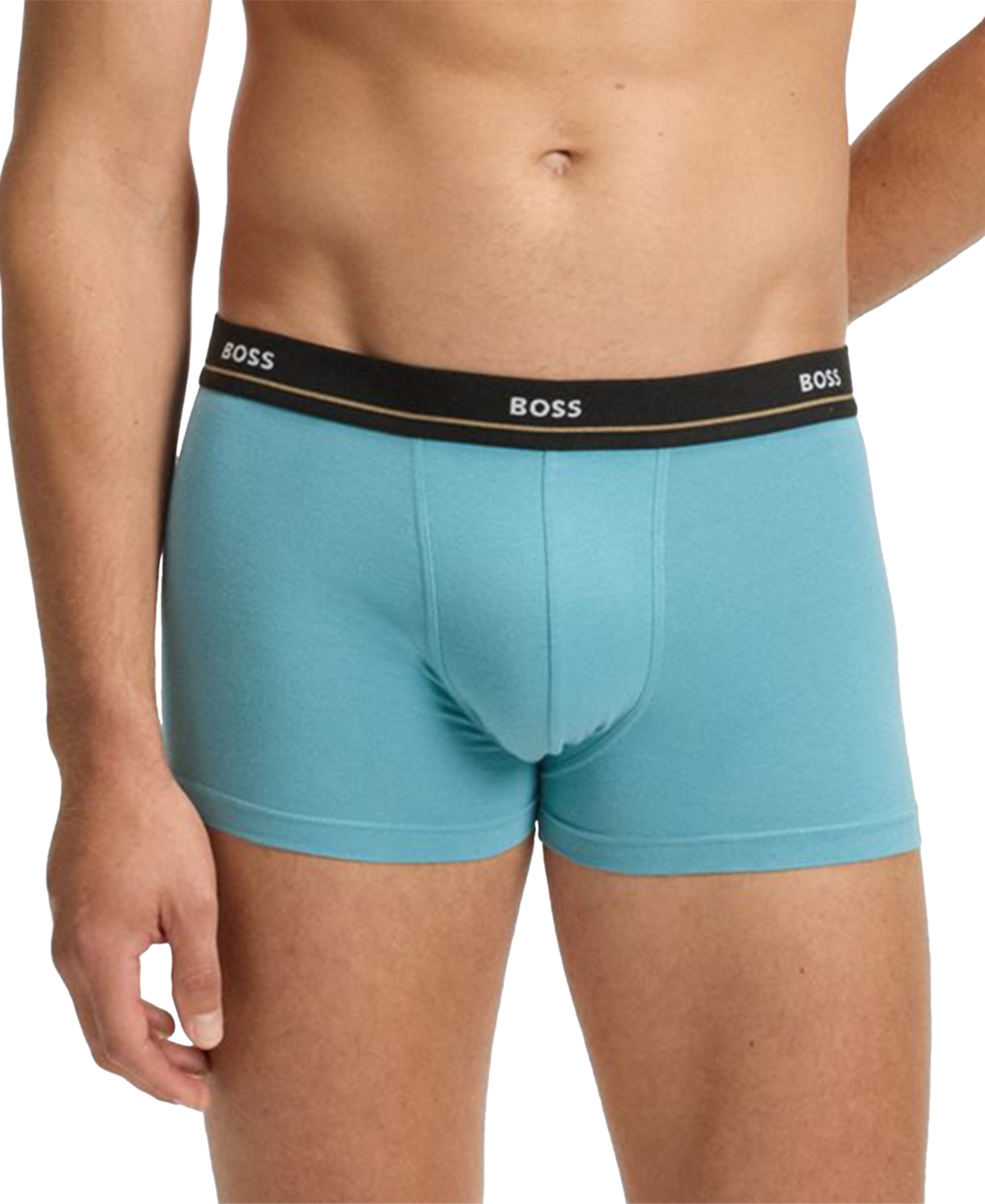 Hugo Boss Boss By  Men's Essential 5-pk. Logo Waistband Trunks In Multi