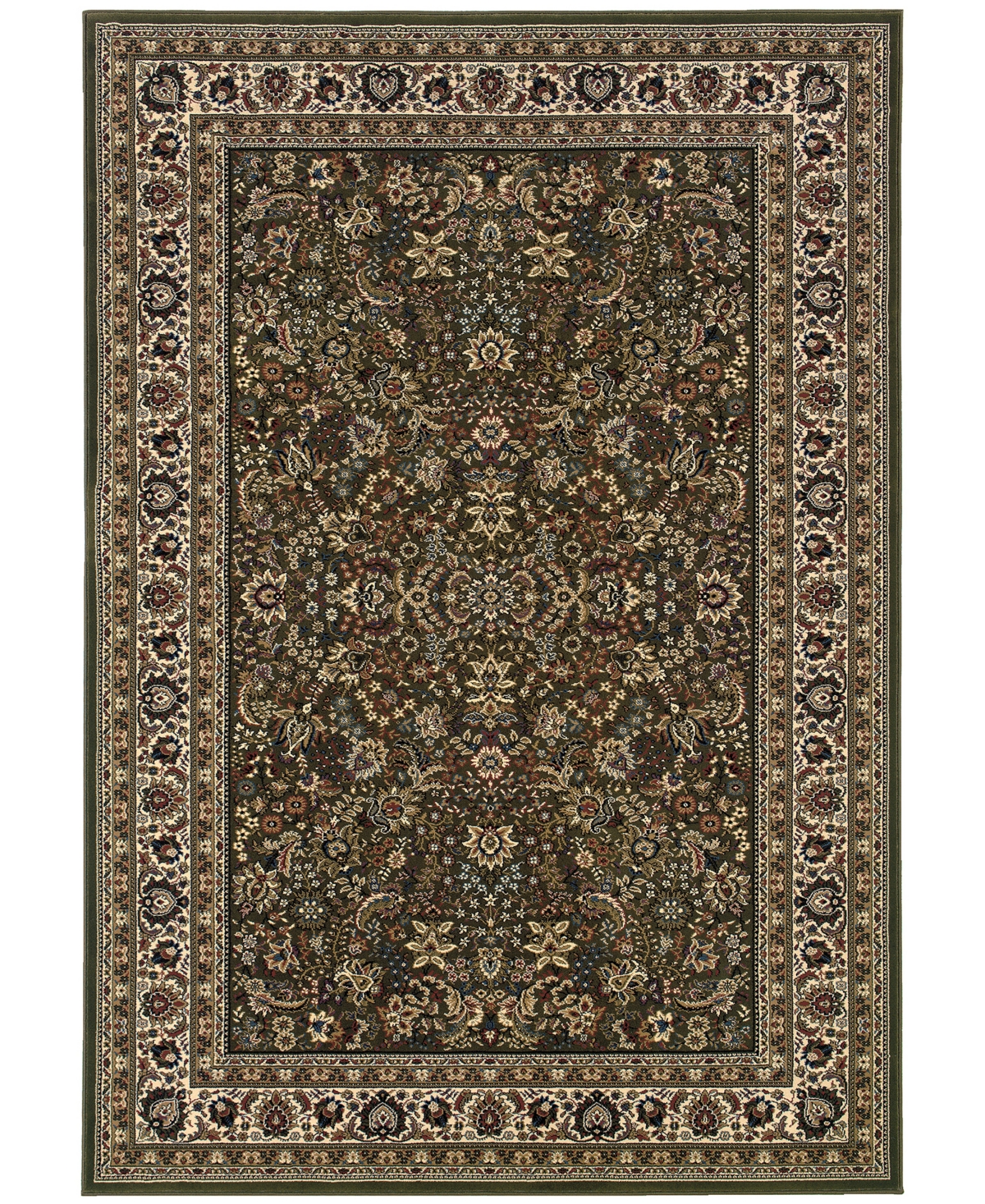 Oriental Weavers Ariana 213g8 6'7"x9'6" Area Rug In Green