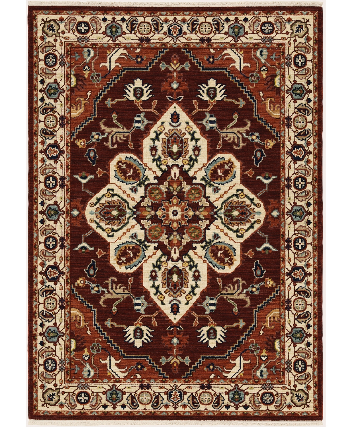 Oriental Weavers Lilihan 5502c 3'3"x5' Area Rug In Brown
