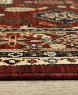 Oriental Weavers Lilihan 043s6 Rug Collection In Red