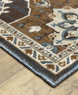 Oriental Weavers Ellington Ell07 Rug Collection In Brown