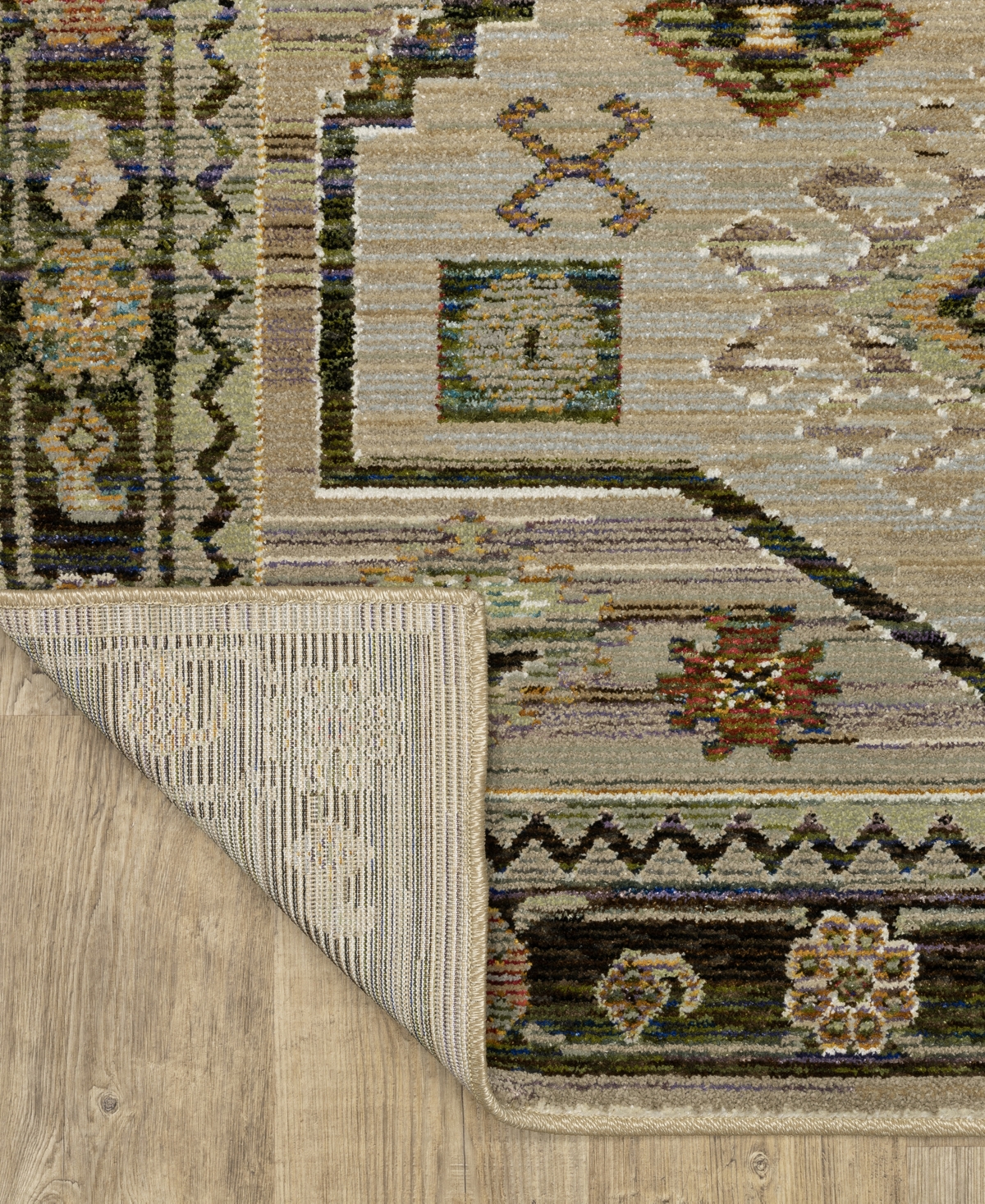 Oriental Weavers Andorra 2442d 5'3"x7'3" Area Rug In Brown