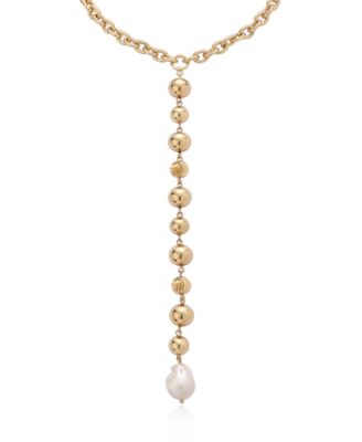 Deep Drop Lariat Necklace