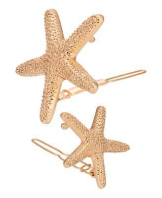 Starfish Barrette Set
