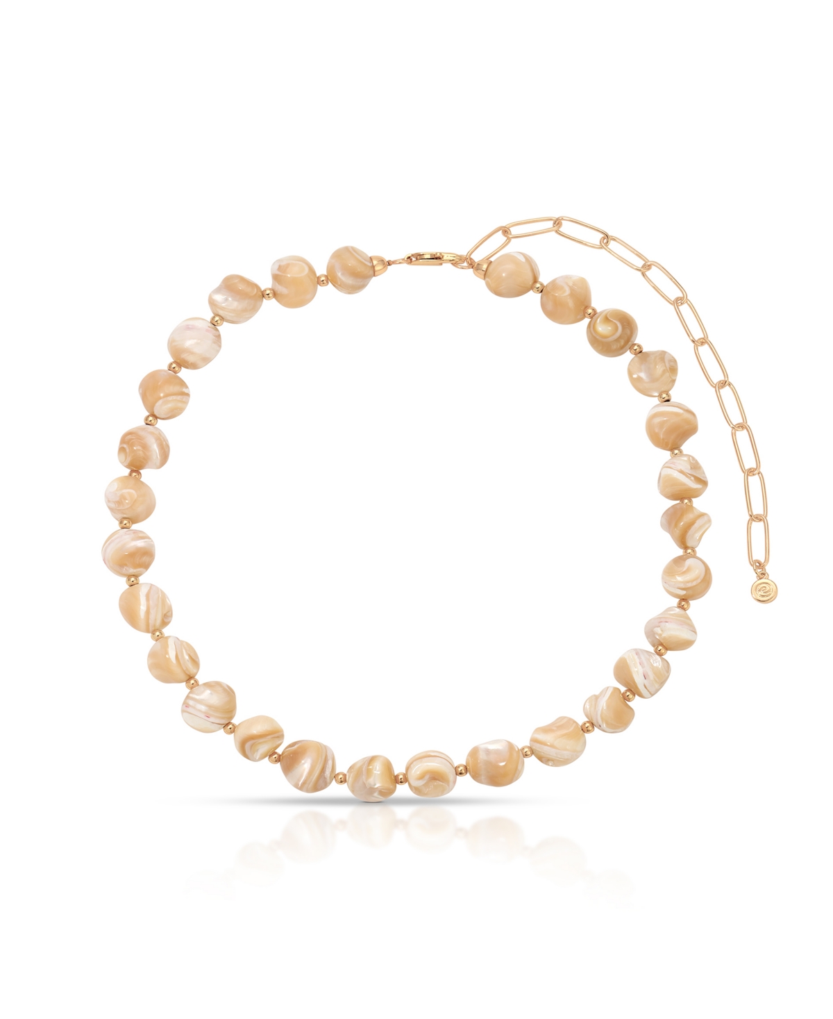 Coastal Beauty Choker Necklace - Gold