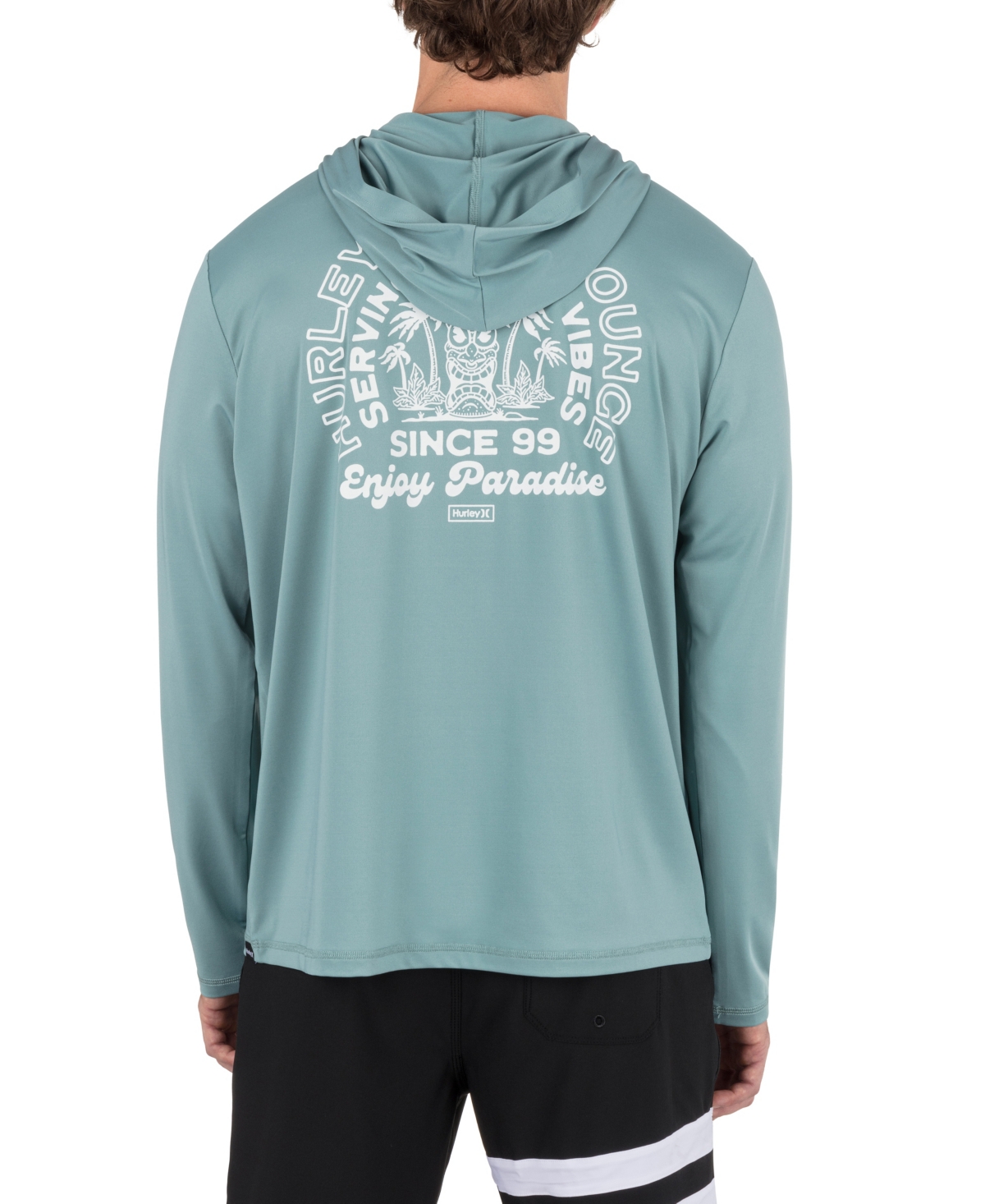 Men's Hybrid Long Sleeve Hoodie - Artillery