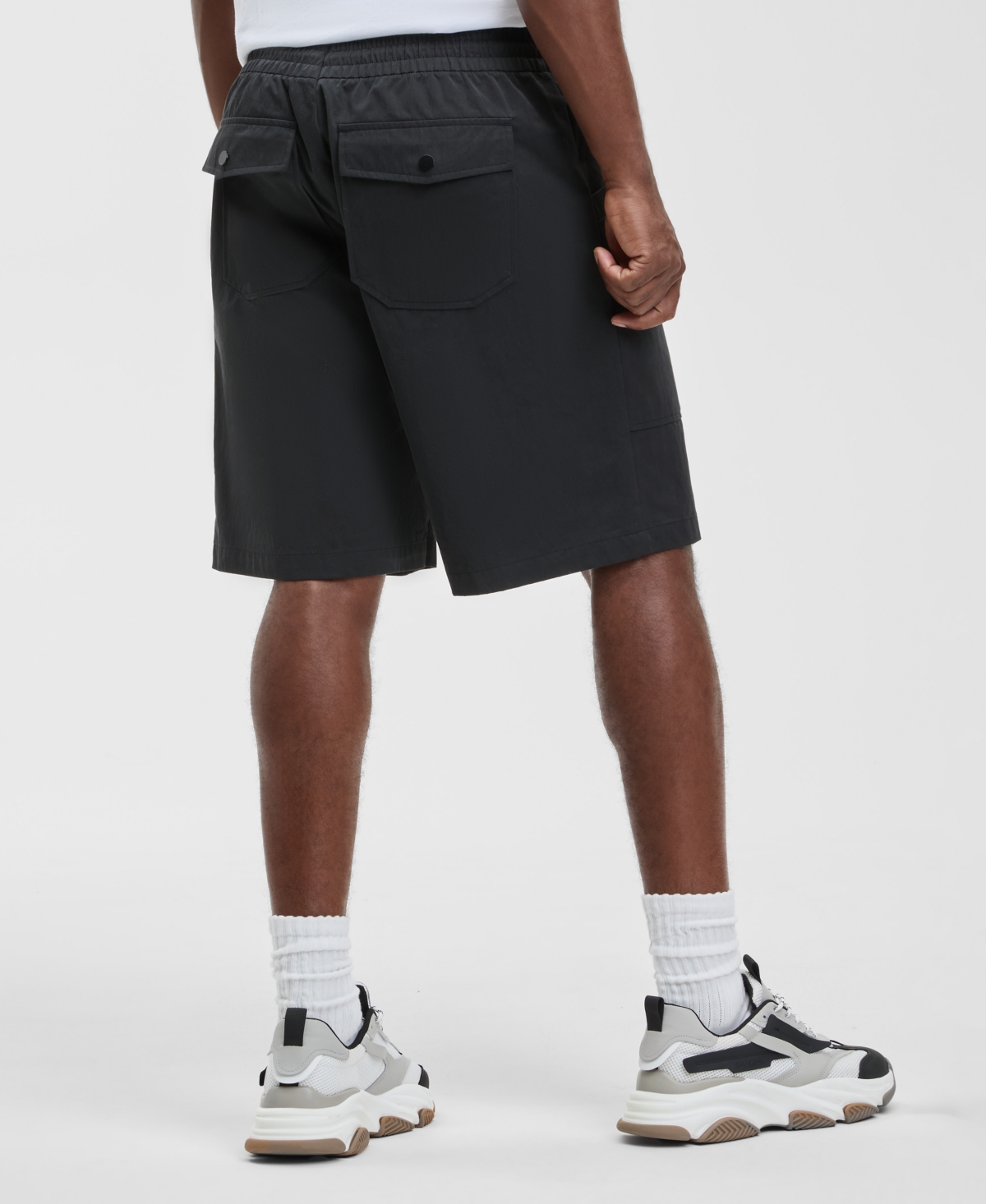 Mode of One Men's Pull-On Relaxed 9" Shorts, Macy's Exclusive