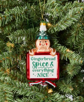 Gingerbread Village Gingerbread Bell Ornament, Macy's Exclusive