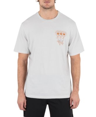 Men's Skulls And Flowers Short Sleeve T-Shirt