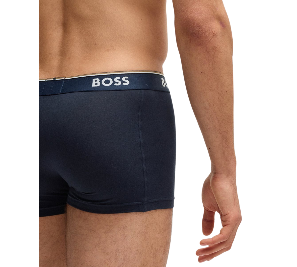Hugo Boss Boss By  Men's Power 3-pk. Tipped Logo Waistband Trunks In Multi
