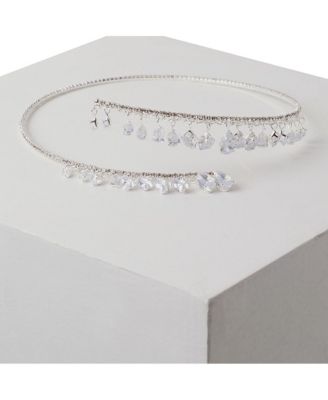Women's Crystal Torque Necklace