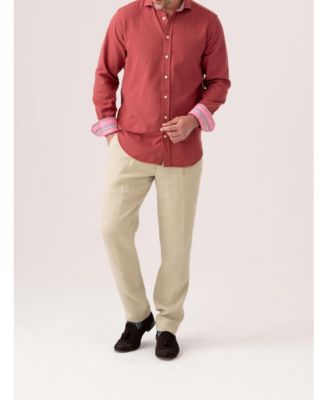 Men's Long Sleeve Brushed Cotton Shirt