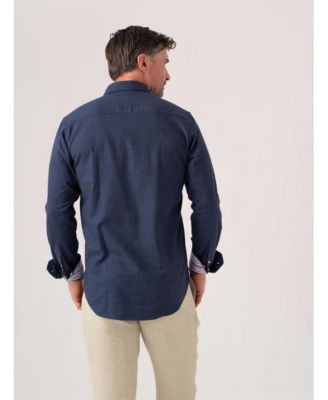 Cotton Cashmere Long Sleeve Shirt
