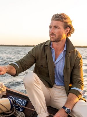 Men's Kikoy Cotton Shirt Jacket