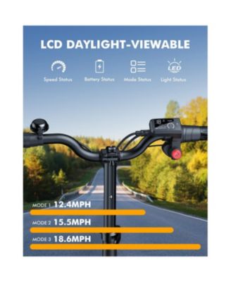 650W Electric Scooter with Seat for Heavy Adults up to 300LB