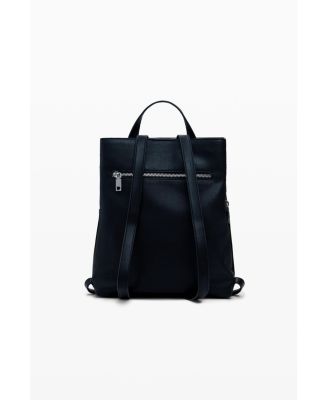 Women's Small perforated backpack with studs