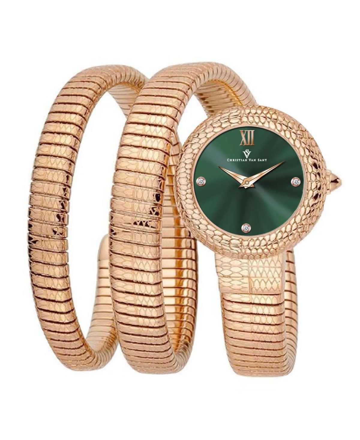 Women's Naga Green Dial Watch - CV0895 - Green