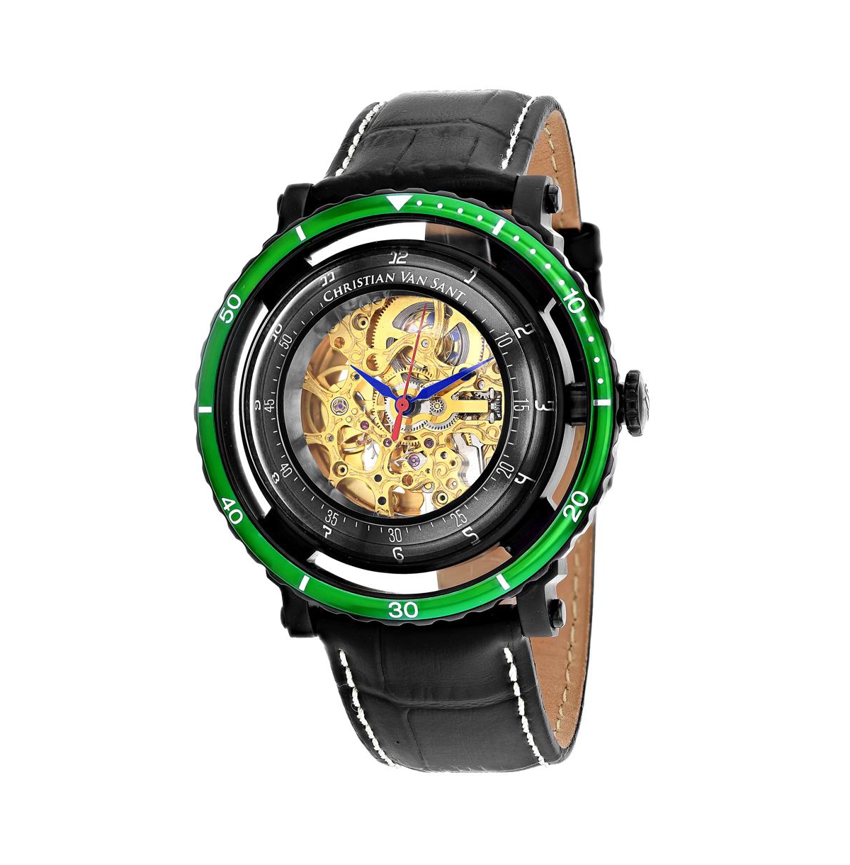 Men's Dome Gold Dial Watch - CV0745 - Gold