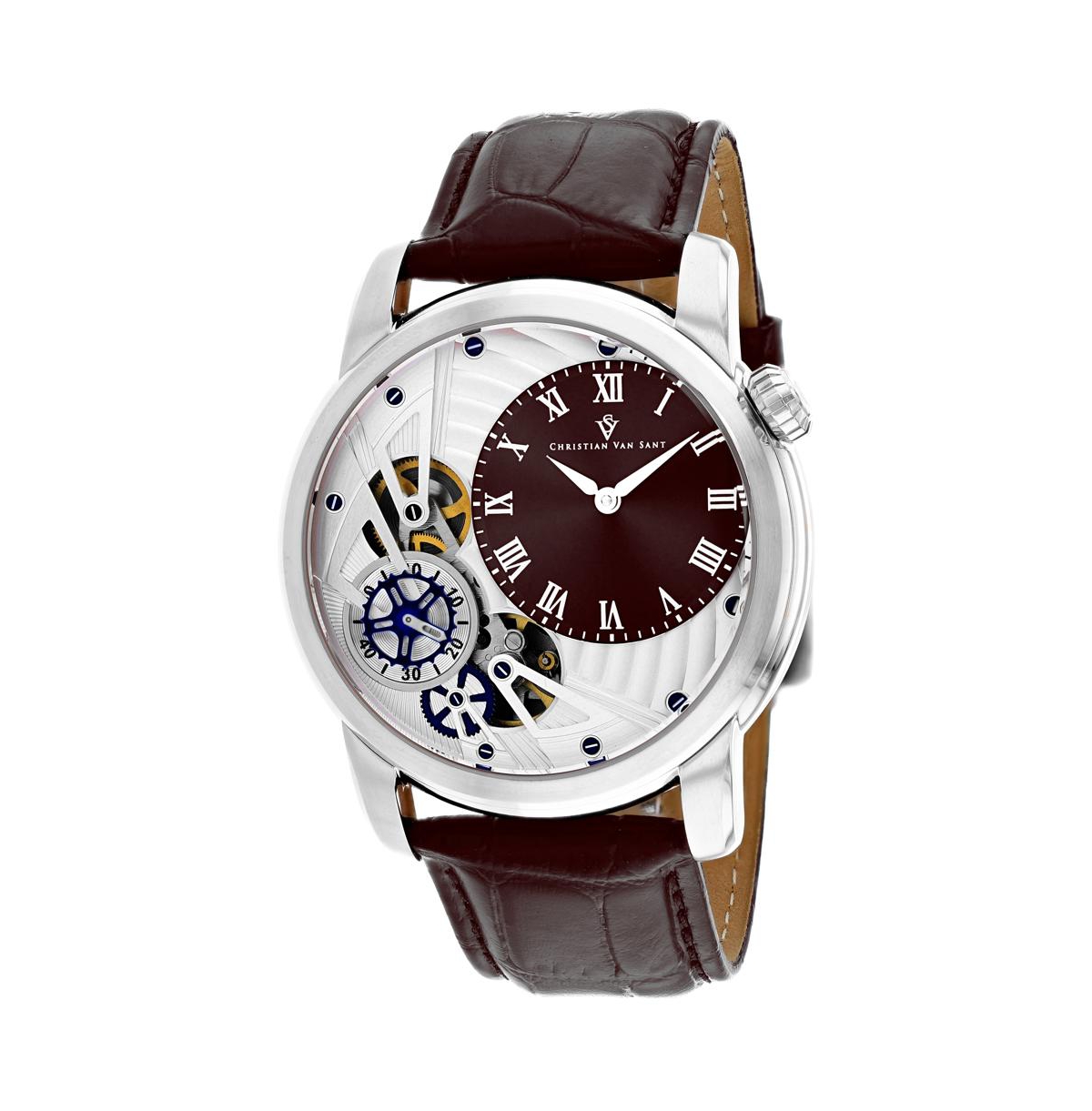 Men's Sprocket Auto-Quartz Brown Dial Watch - CV1544 - Brown
