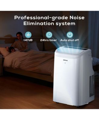  8,000 BTU Portable AC with Fan, Dehumidifier, App & Remote Control, 24H Timer, LED Display – Easy Room Cooling & Humidity Control