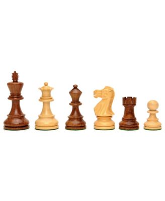 English Staunton Chess Pieces, Weighted with 4 in. King
