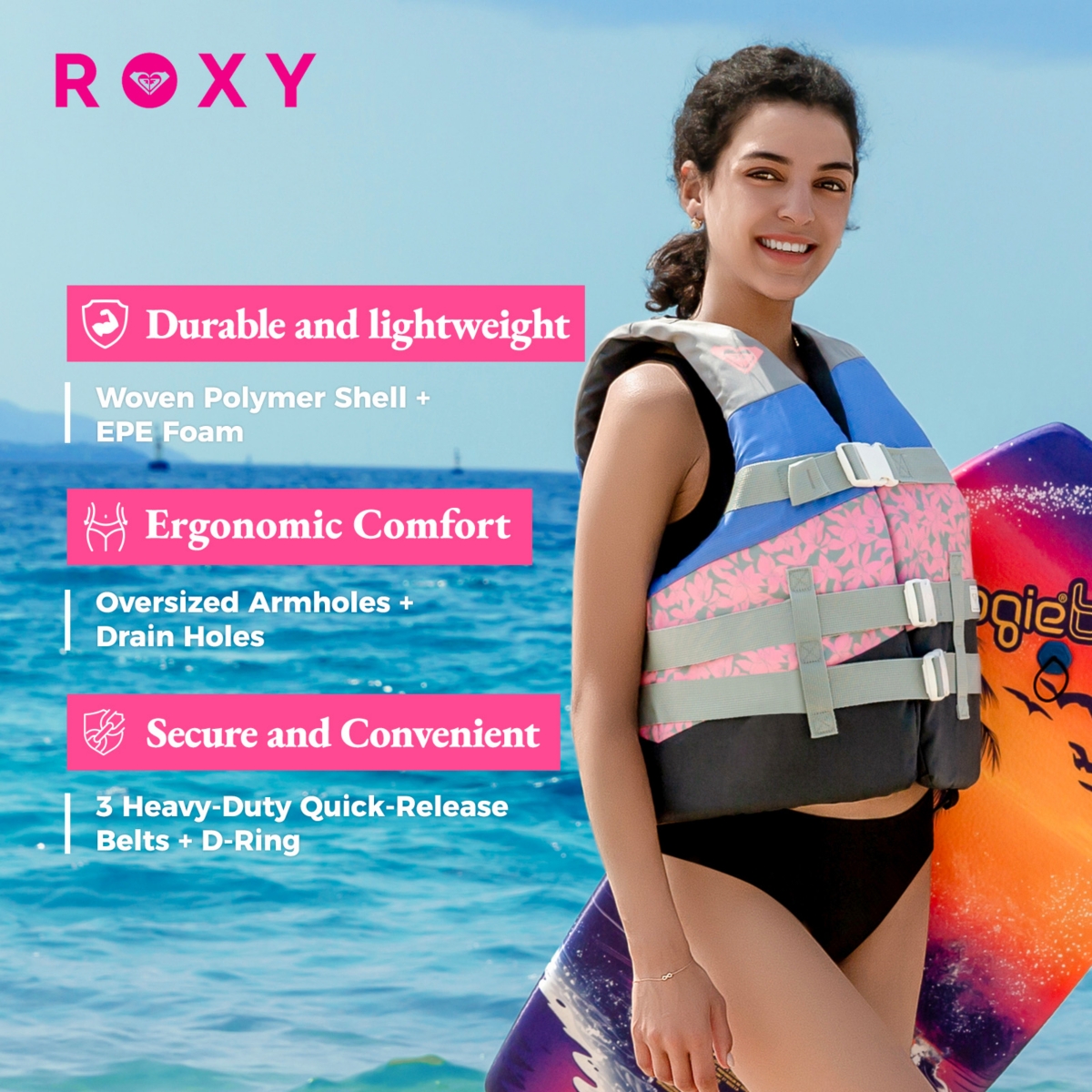 Roxy Uscg Approved Women s Life Vest
