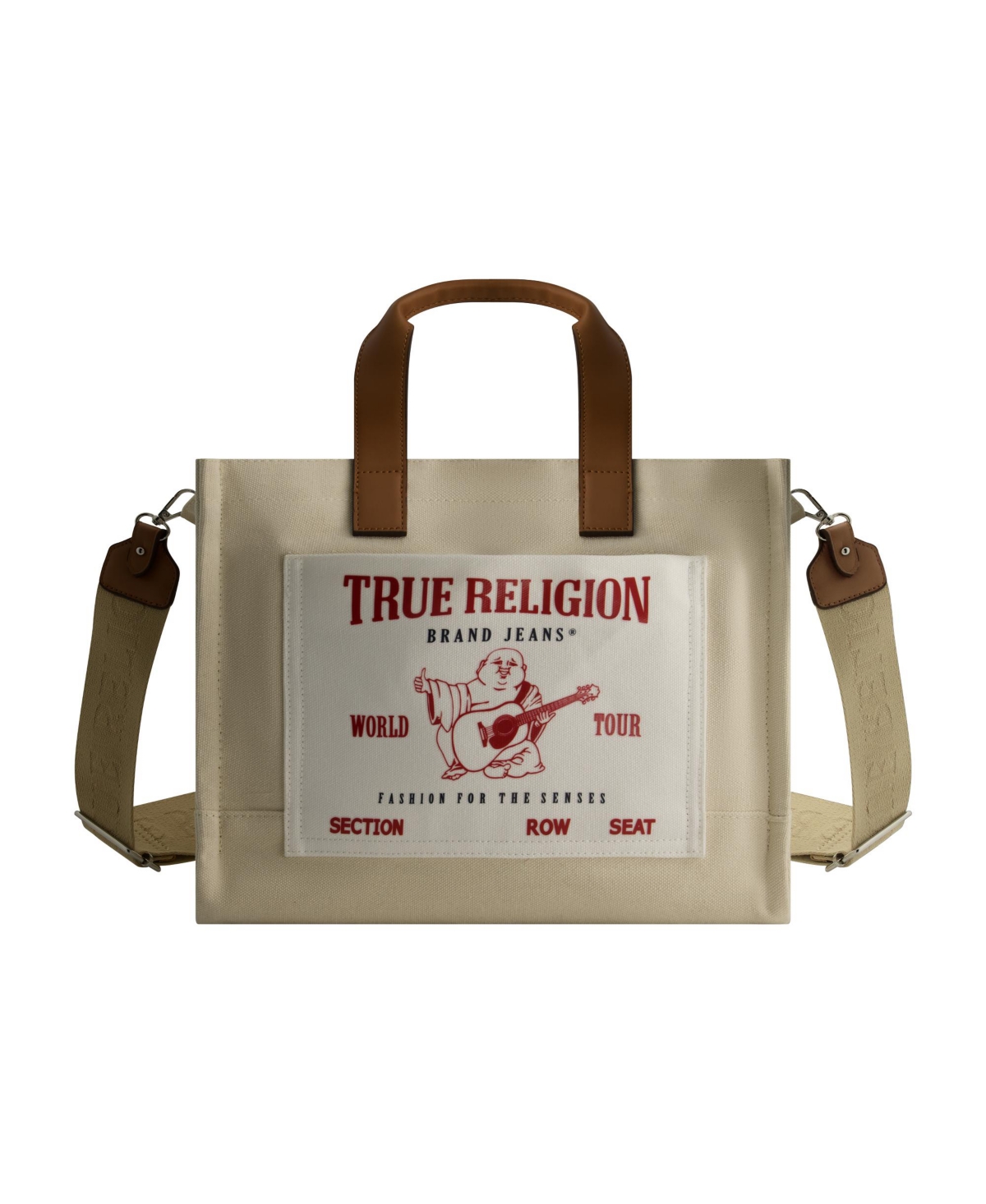 Medium Buddha Pocket Tote - Natural