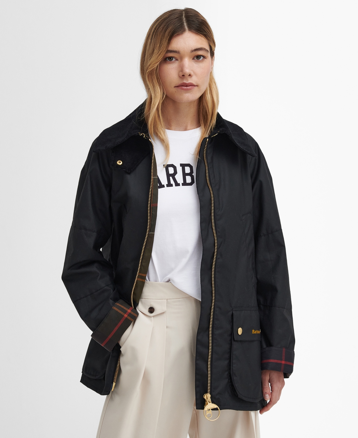 Barbour Women's Allerston Four-pocket Waxed Jacket