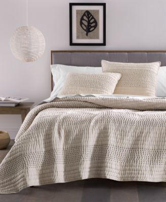 Pick Stitch 3-Pc. Coverlet Set, Full/Queen, Exclusively for Macy's