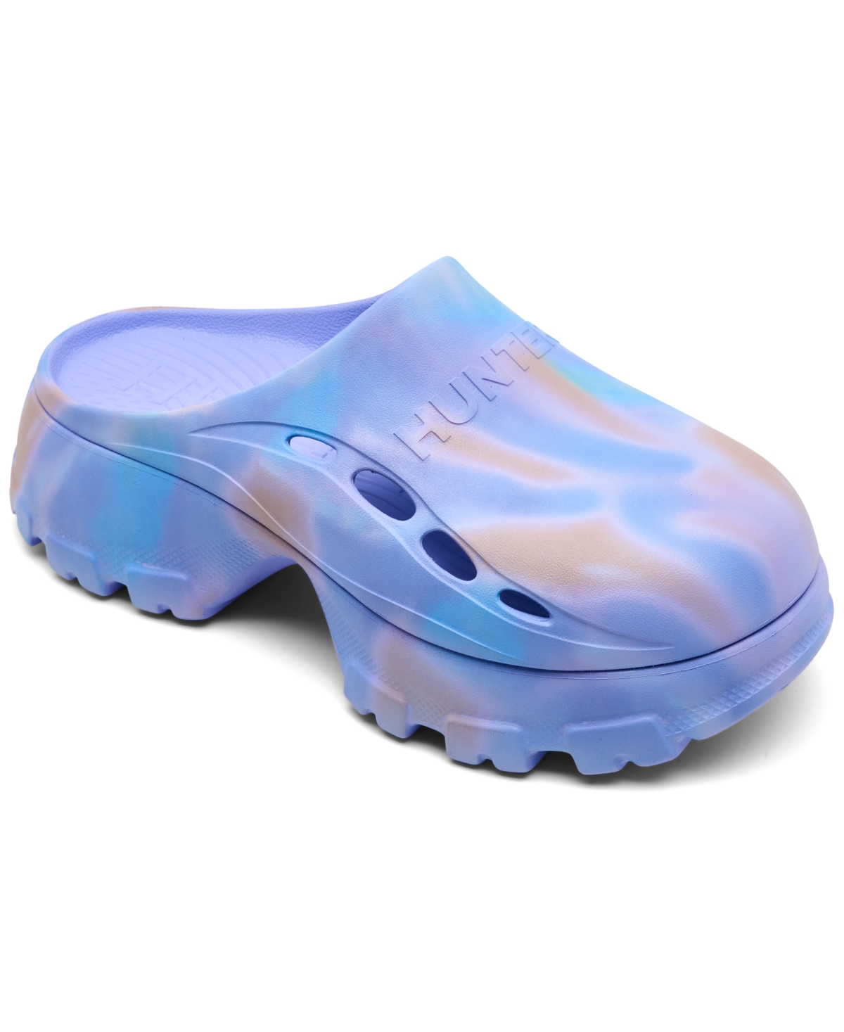 Women's Bryce Slip-on Closed Toe Casual Clog Sandals from Finish Line - Medium Purple