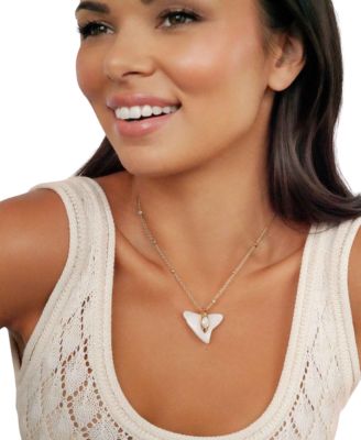 Deep Ocean Shark Pendant Necklace