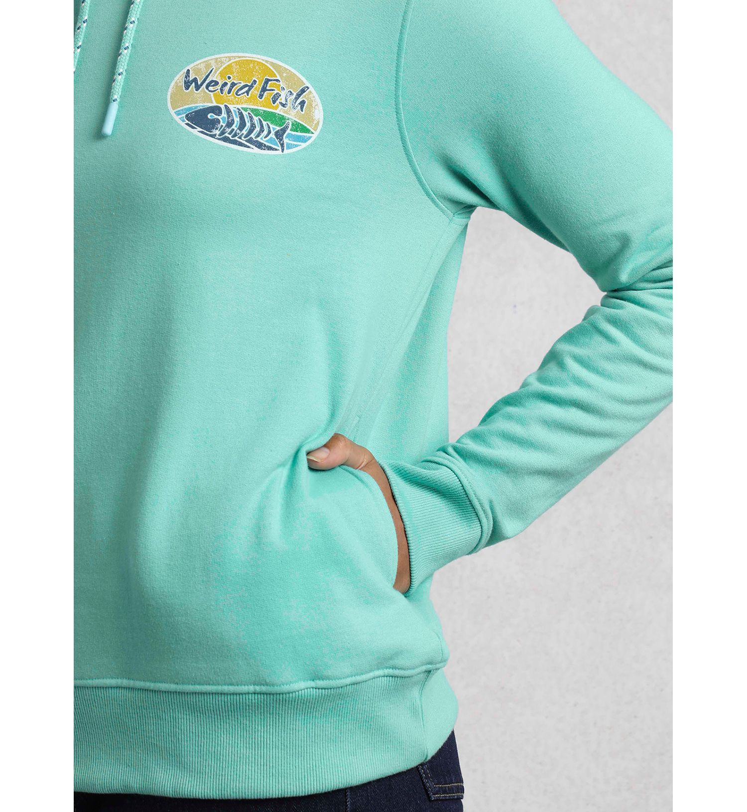 Women's Back Print Popover Hoodie