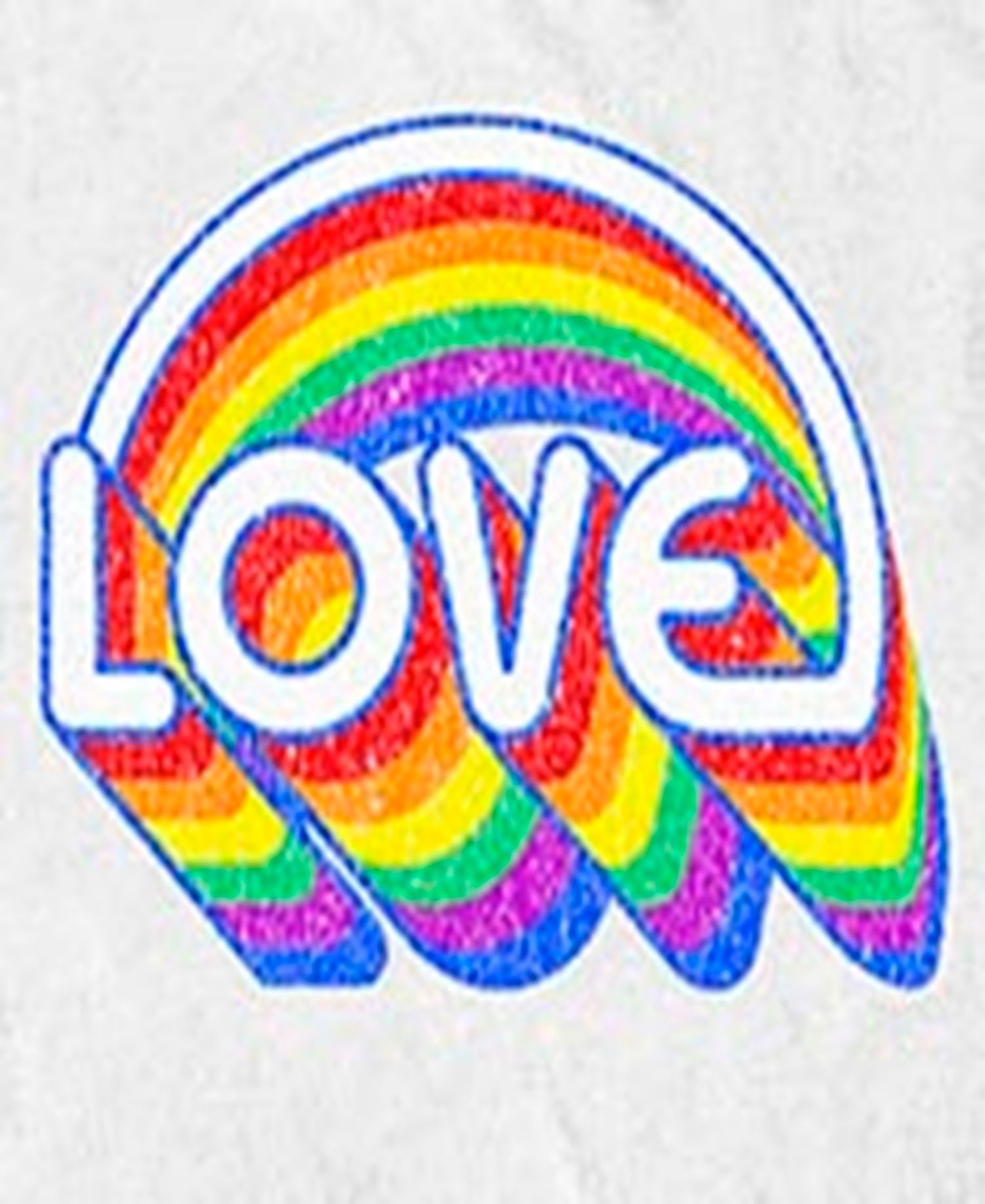 Men's Rainbow Love Short Sleeve T-Shirt