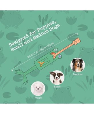 Toad of War Dog Rope Toy,Christmas gift,Durable Rope Toy for Tug of War,Interactive Squeaky Tug Toy for Small Medium Dogs