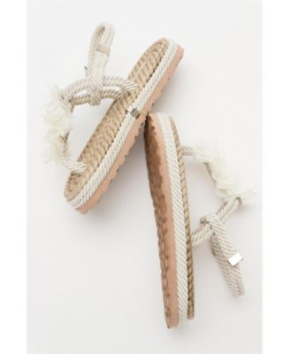 SANTRA Lace-Up Thong Sandals (Women)