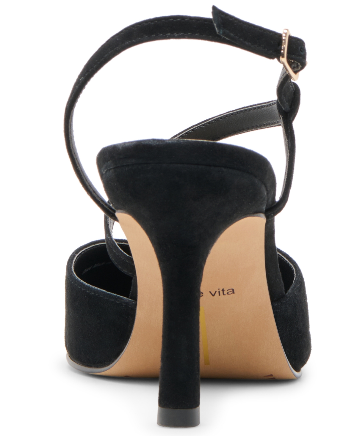 Dolce Vita Kamra Pointy Toe Slingback Pump In Black