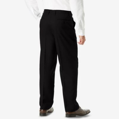 Big & Tall Easy Movement Plain-Front Expandable Dress Pants