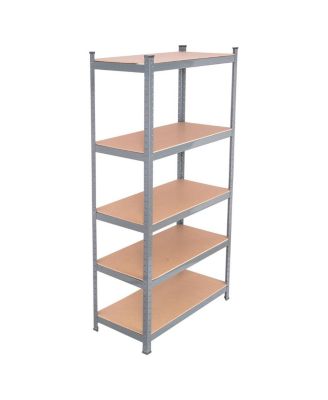 Heavy-Duty Adjustable 5-Level Storage Shelves for Garage, Basement, or Utility Organization