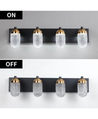 Vanity Lights With 4 LED Bulbs For Bathroom Lighting