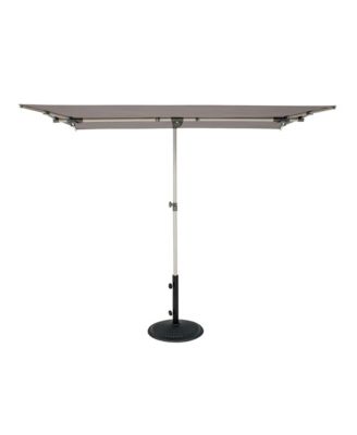 4.95FT x 6.93FT Rectangle Balcony Outdoor Umbrella
