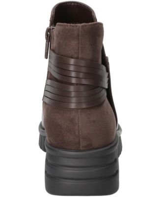 Women's Sueann Round Toe Ankle Booties