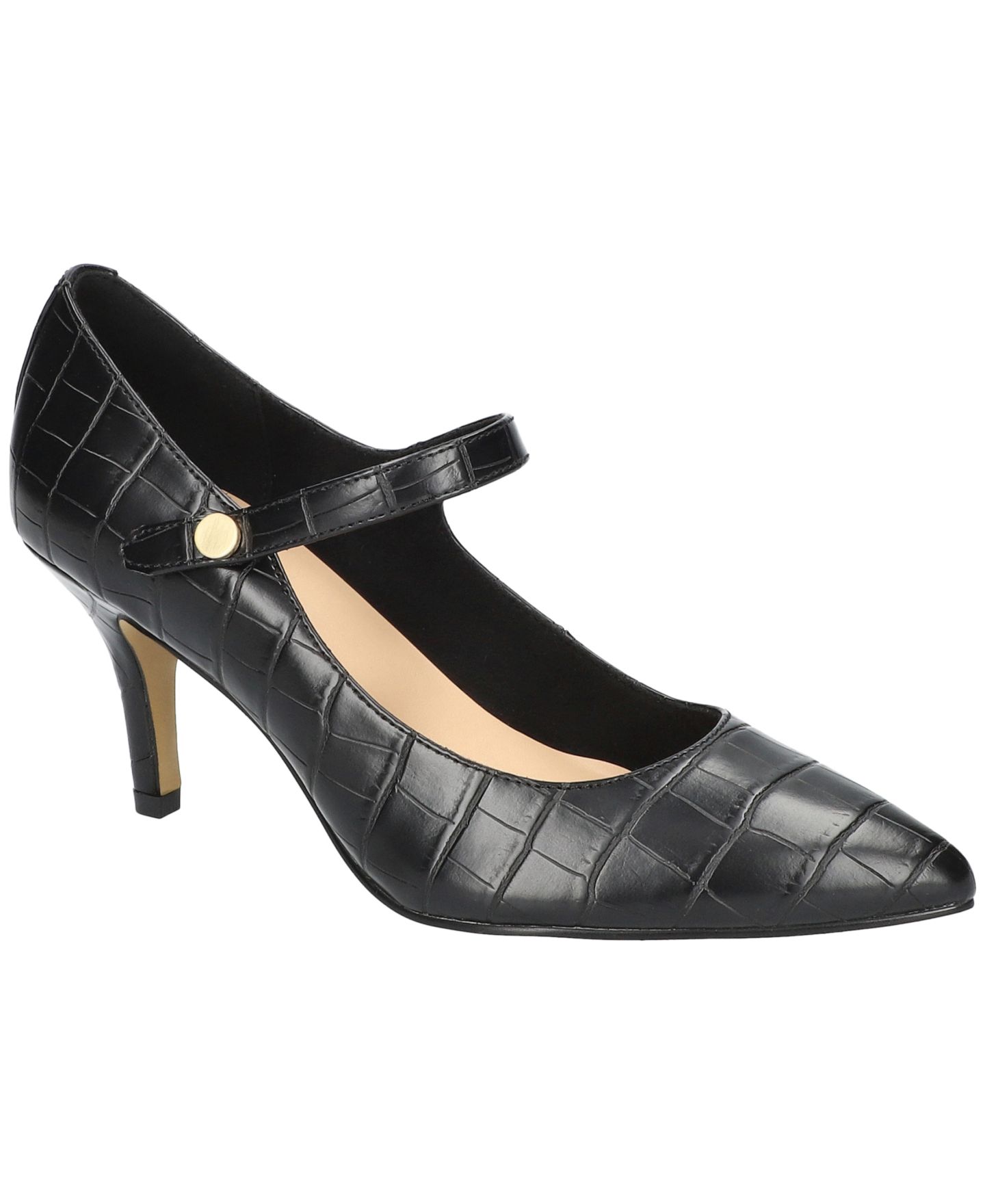 Женские туфли Bella Vita Lainey Slip On Pumps, цвет: Чёрный — фото 1