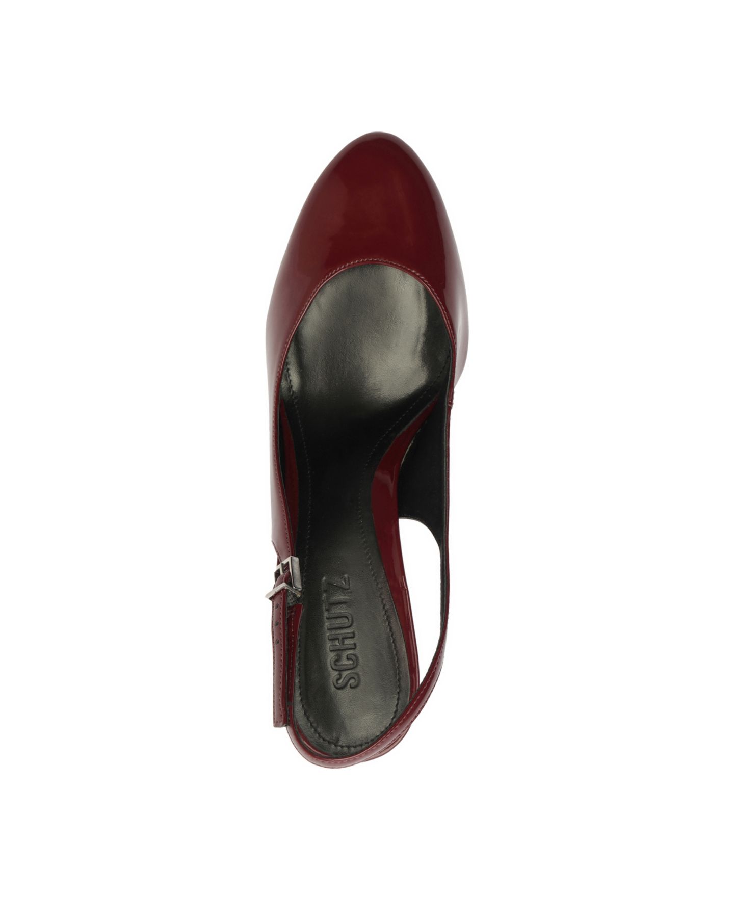 Женские туфли Schutz Geraldine Slingback, цвет: Vino — фото 4